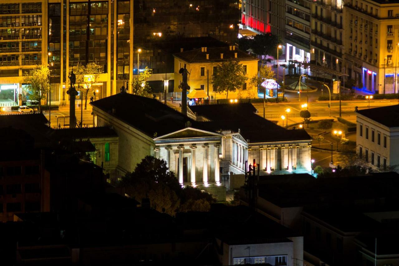 Apartamento Acropolis Area 5 Minutes To The Museum And Metro Atenas Exterior foto