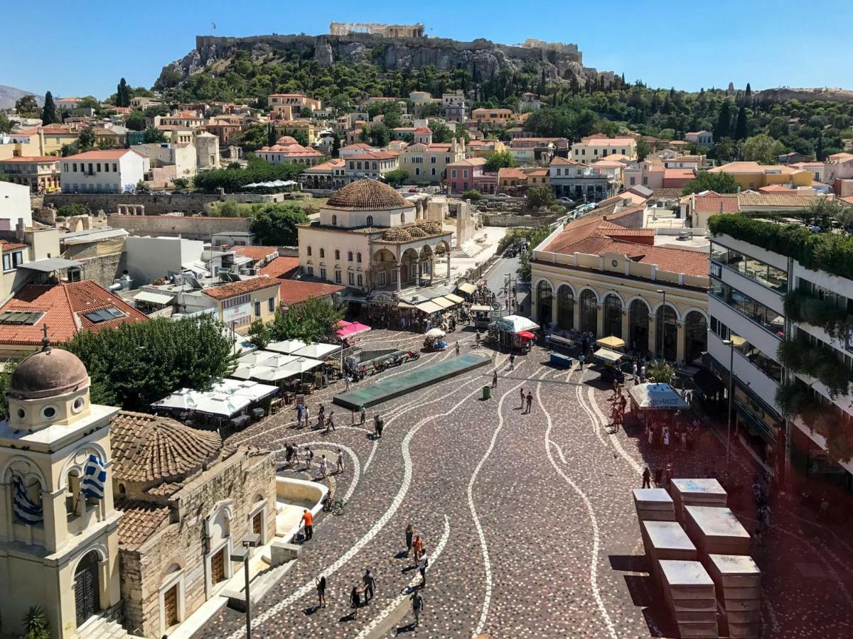 Apartamento Acropolis Area 5 Minutes To The Museum And Metro Atenas Exterior foto